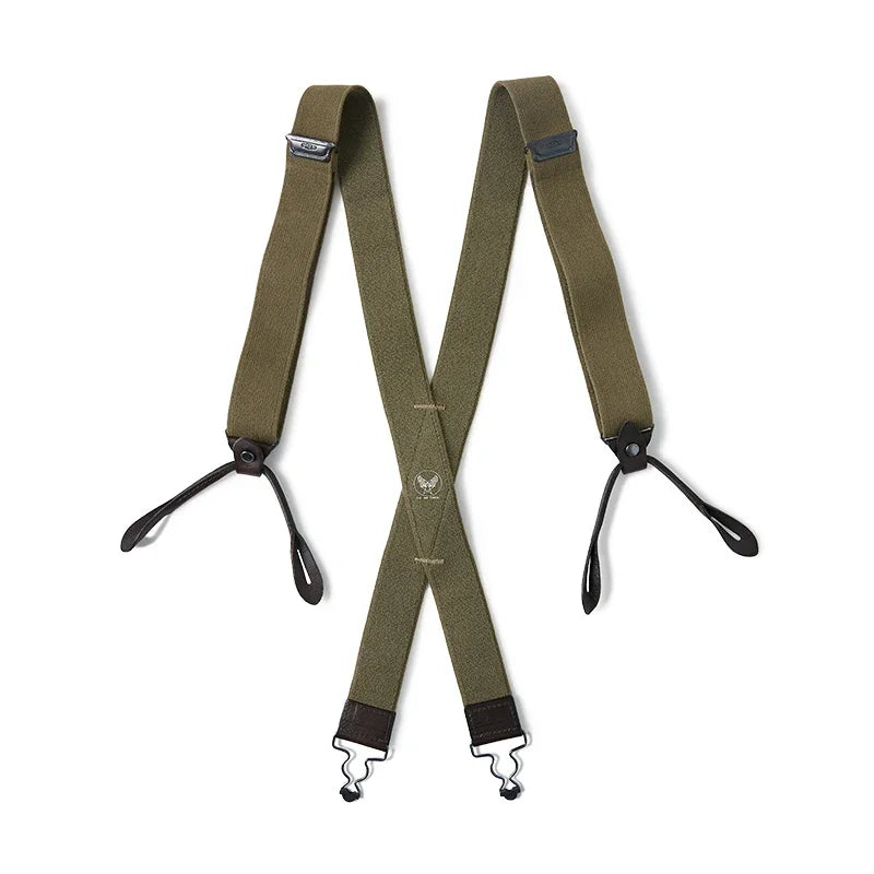 Elastic X-Back Flying Suspenders