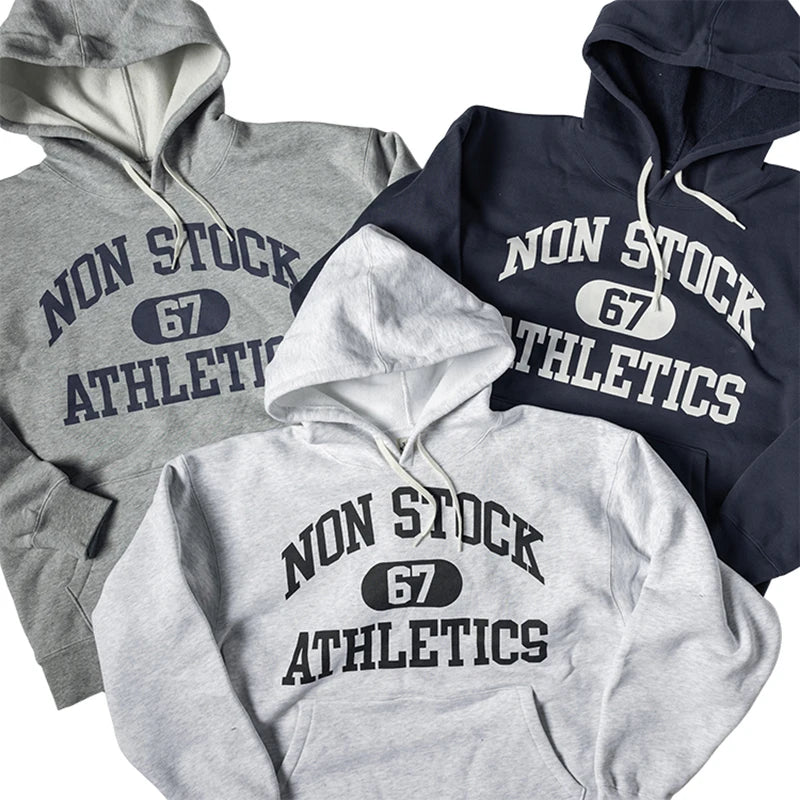 Retro Print Heavyweight Hoodie