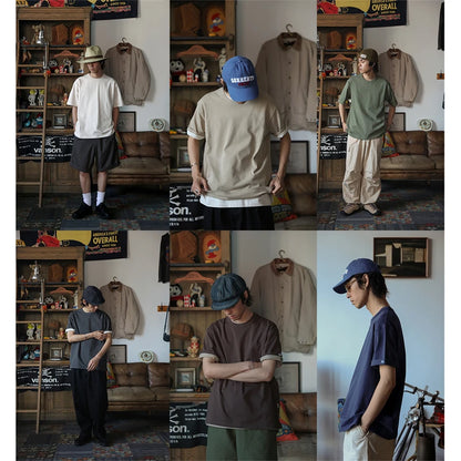 Relaxed Long Staple Cotton Tee