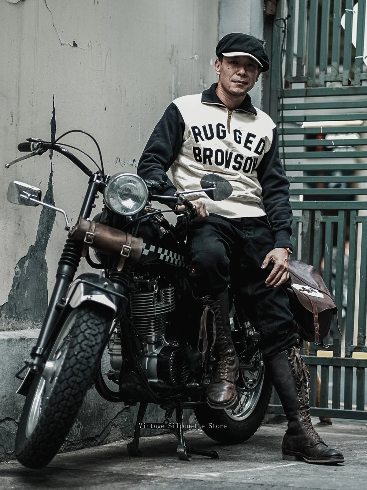 Two Tone Racing Sweatshirt