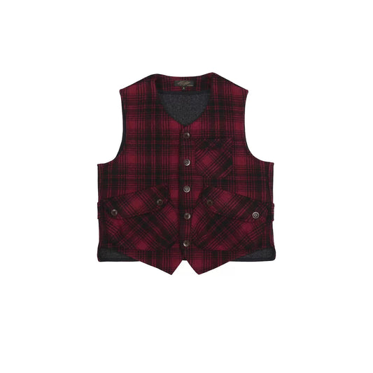 Plaid Hunting Utility Vest