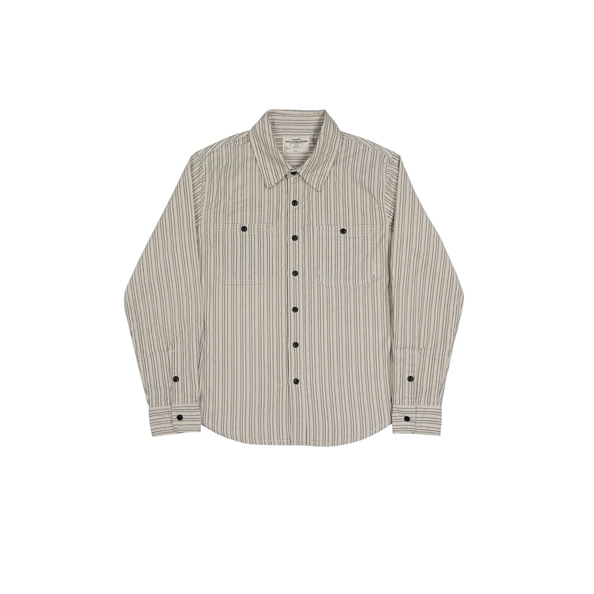 Striped Cotton Work Shirt
