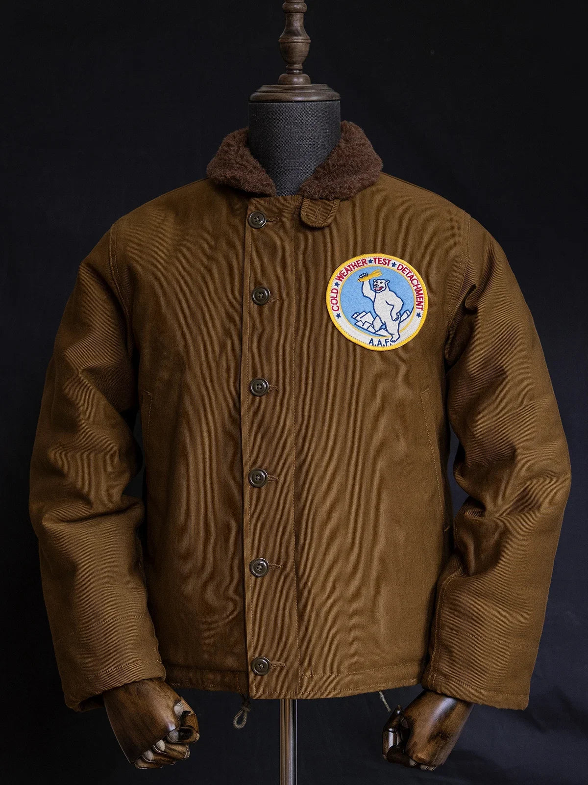 Alpaca Lined N-1 Deck Jacket