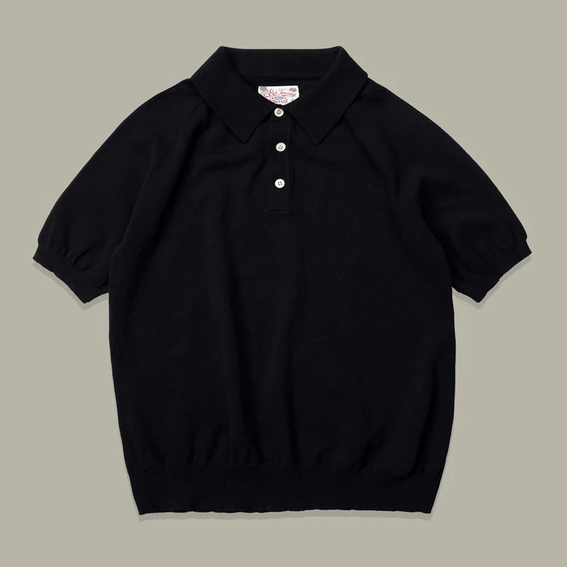 Cotton Short Sleeve Polo Shirt