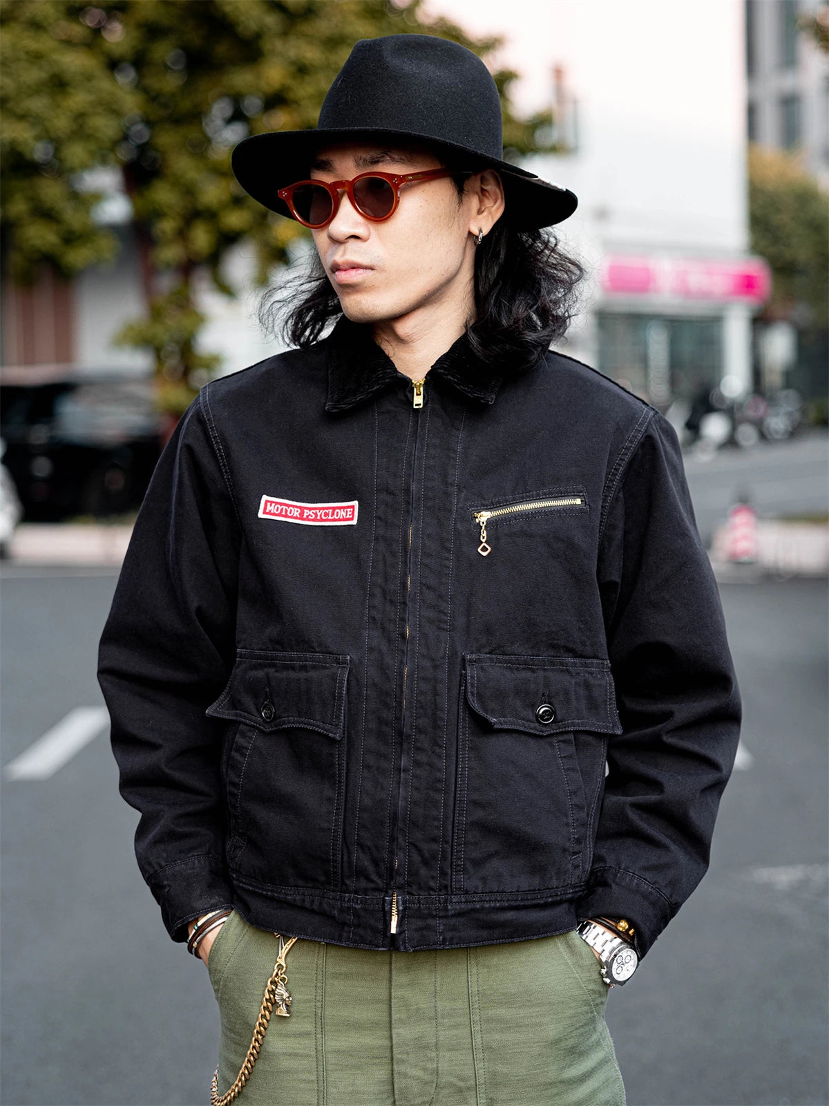 Skull Garage Worker Jacket