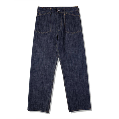 High Waist Railroad Jeans