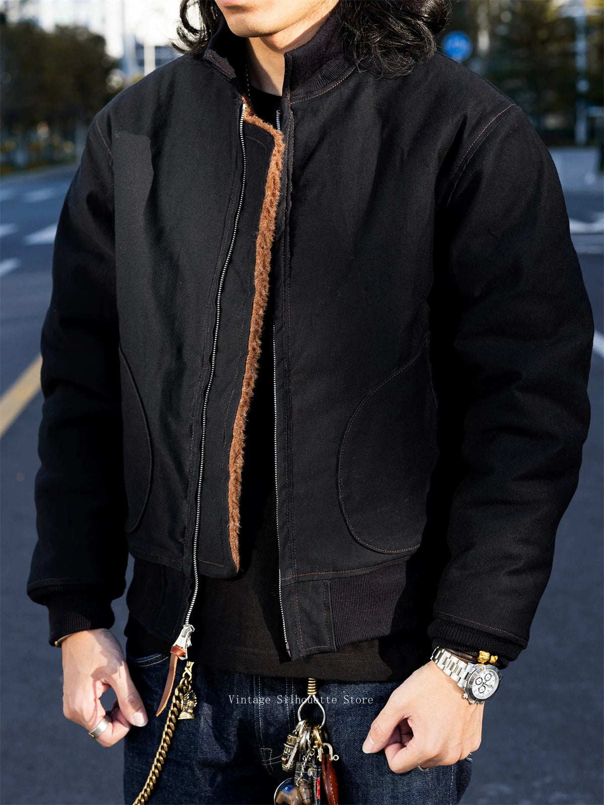 Alpaca Lined Ground Crew Jacket