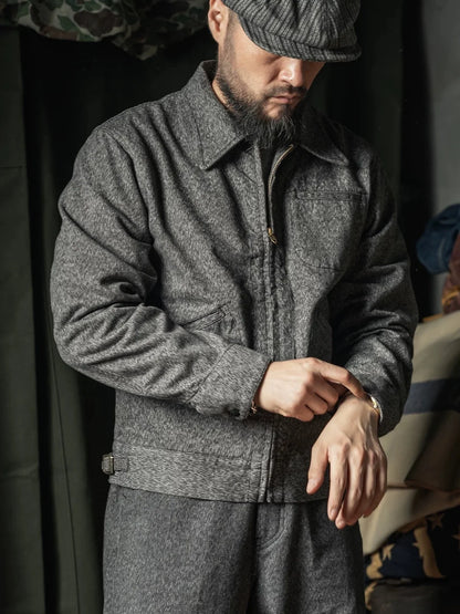 Salt Pepper Work Jacket