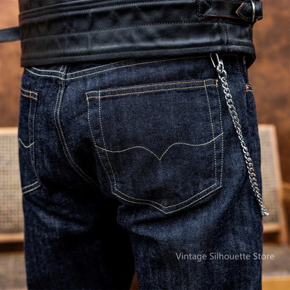 Lightweight Slim Straight Selvedge Jeans