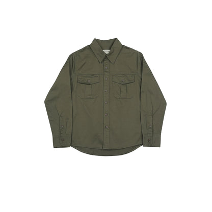 Washed Twill Engineer Shirt