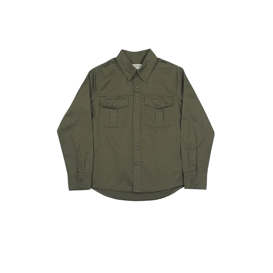 Washed Twill Engineer Shirt