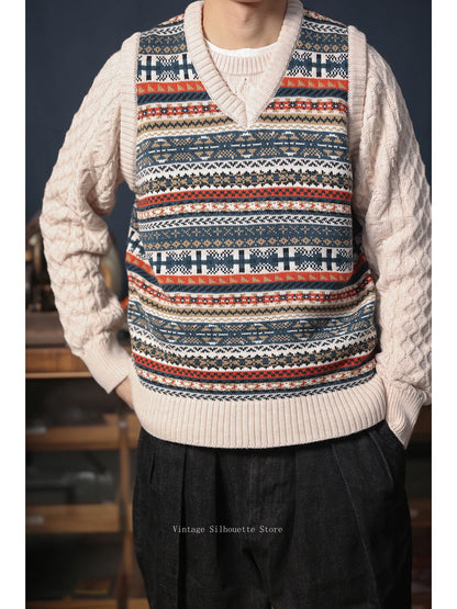 Fair Isle Sweater Vest