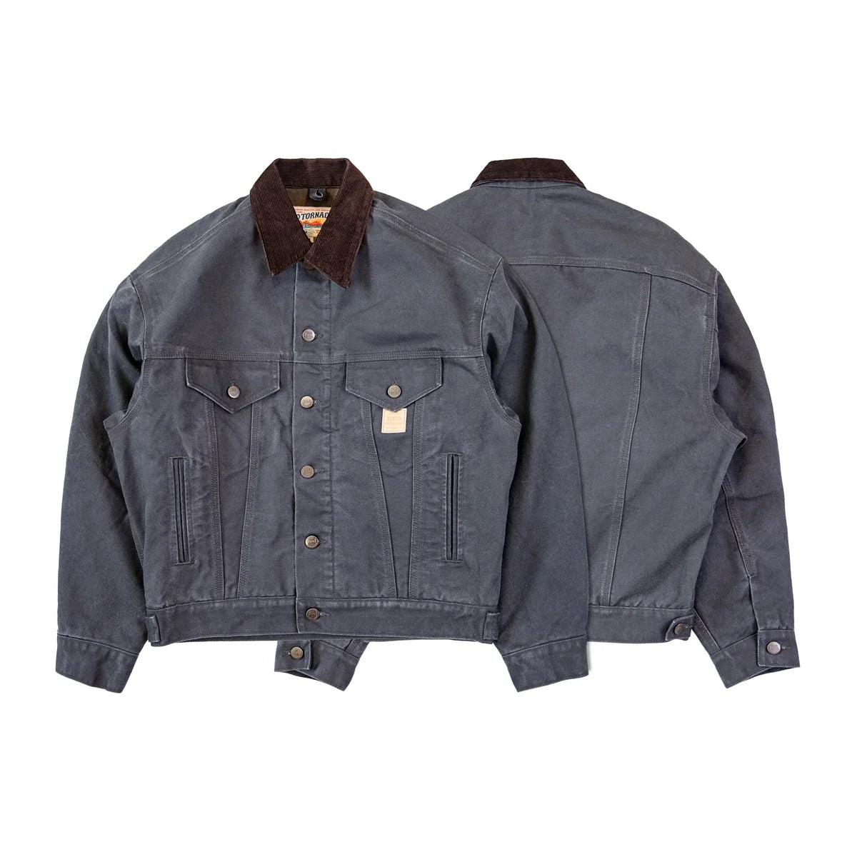 Blanket Lined Canvas Trucker Jacket