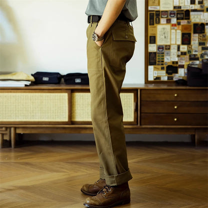 HBT Army Green Fatigue Pants