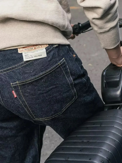 Raw Denim Waist Overalls