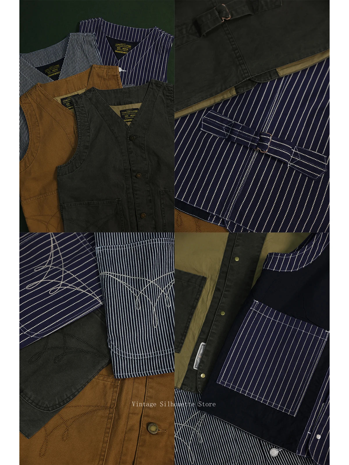 Canvas Utility Work Vest