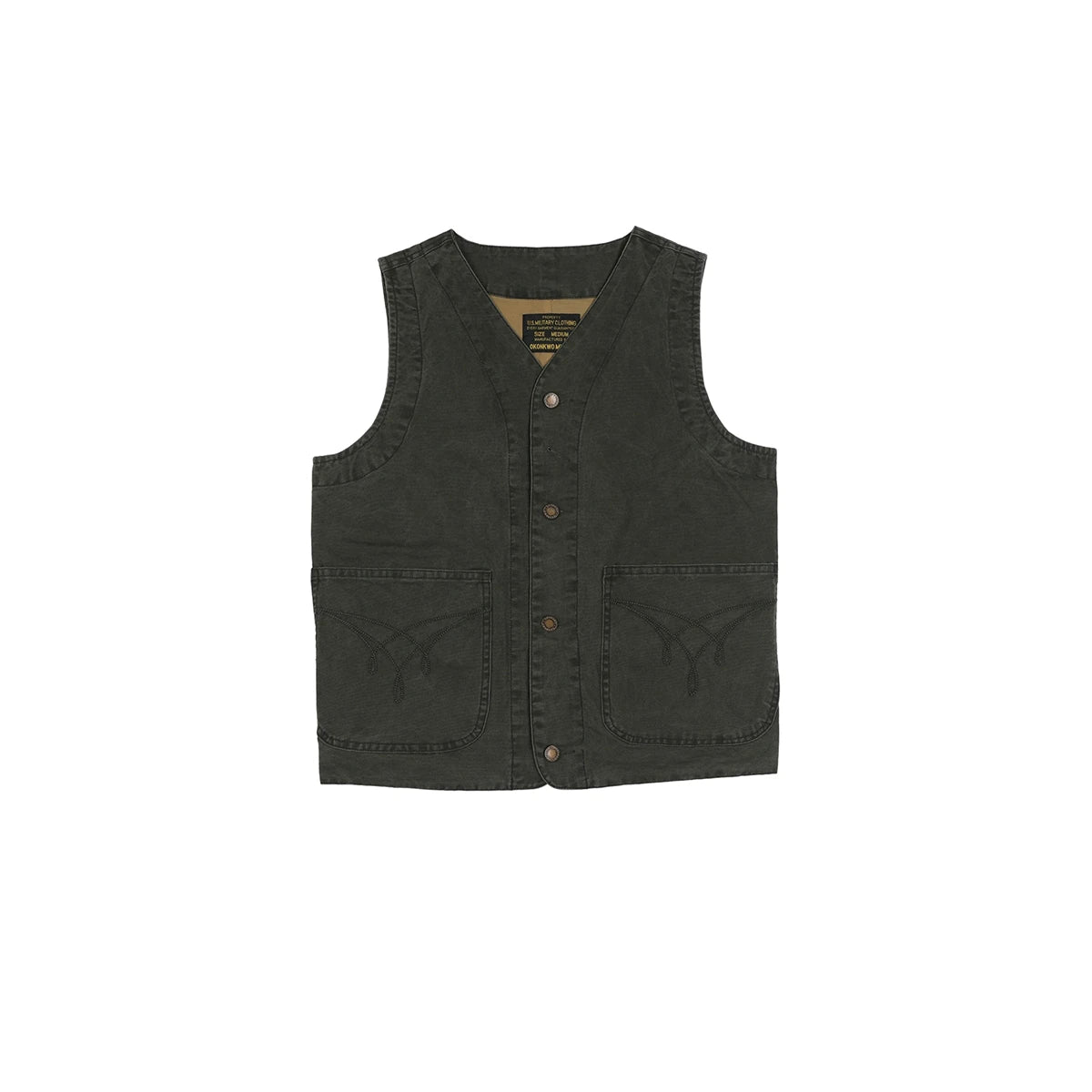 Canvas Utility Work Vest