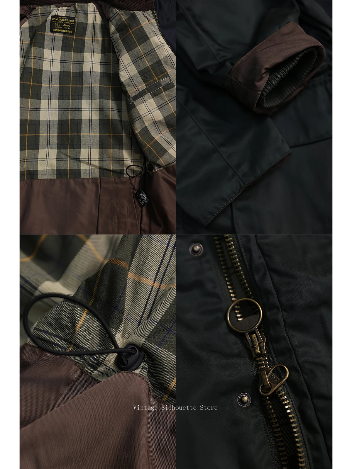 Mid Length Waxed Outdoor Jacket