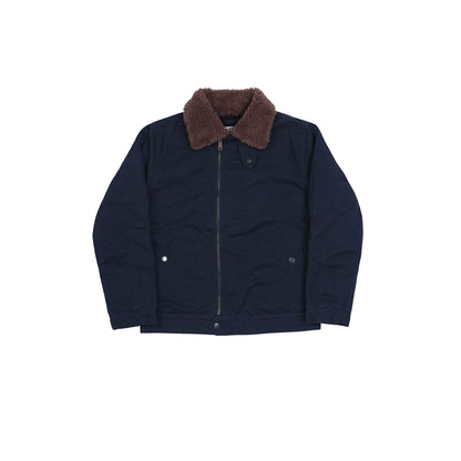 Wool Blend Aviator Bomber Jacket