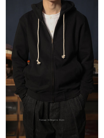French Terry Zip Hoodie