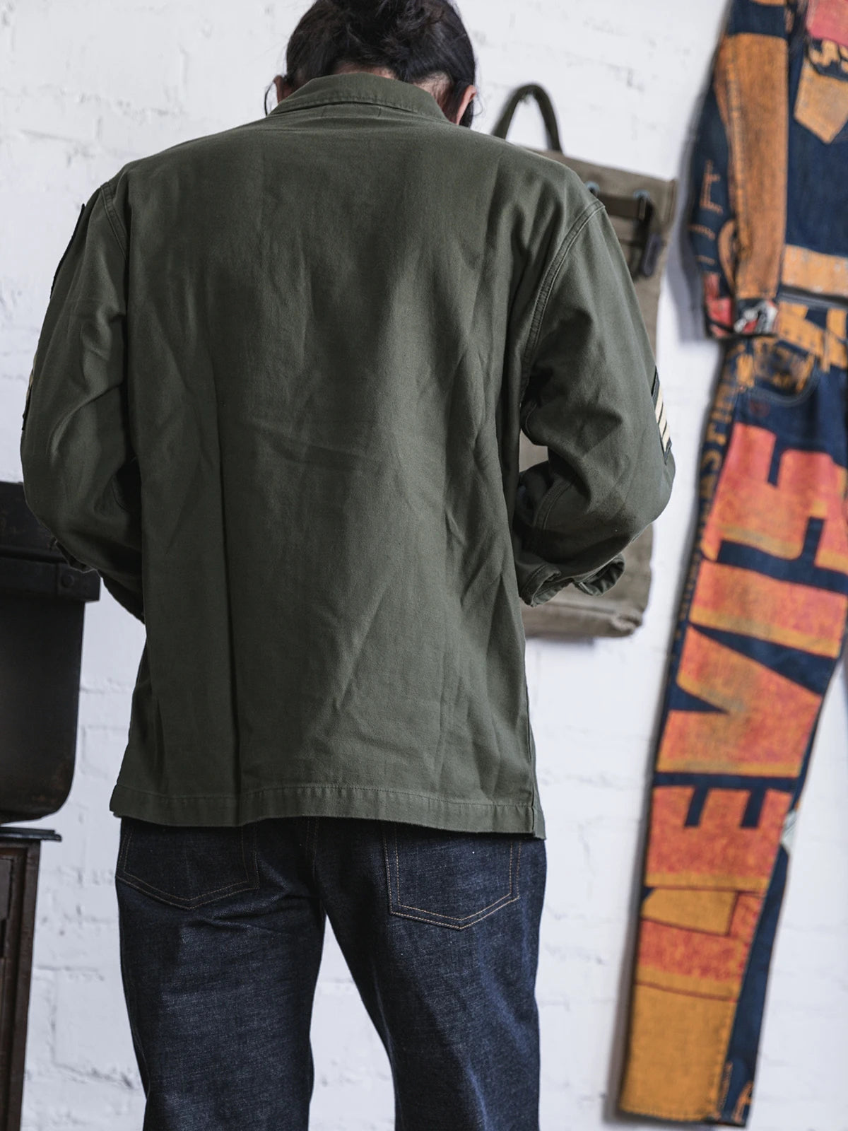 OG-107 Cotton Sateen Overshirt