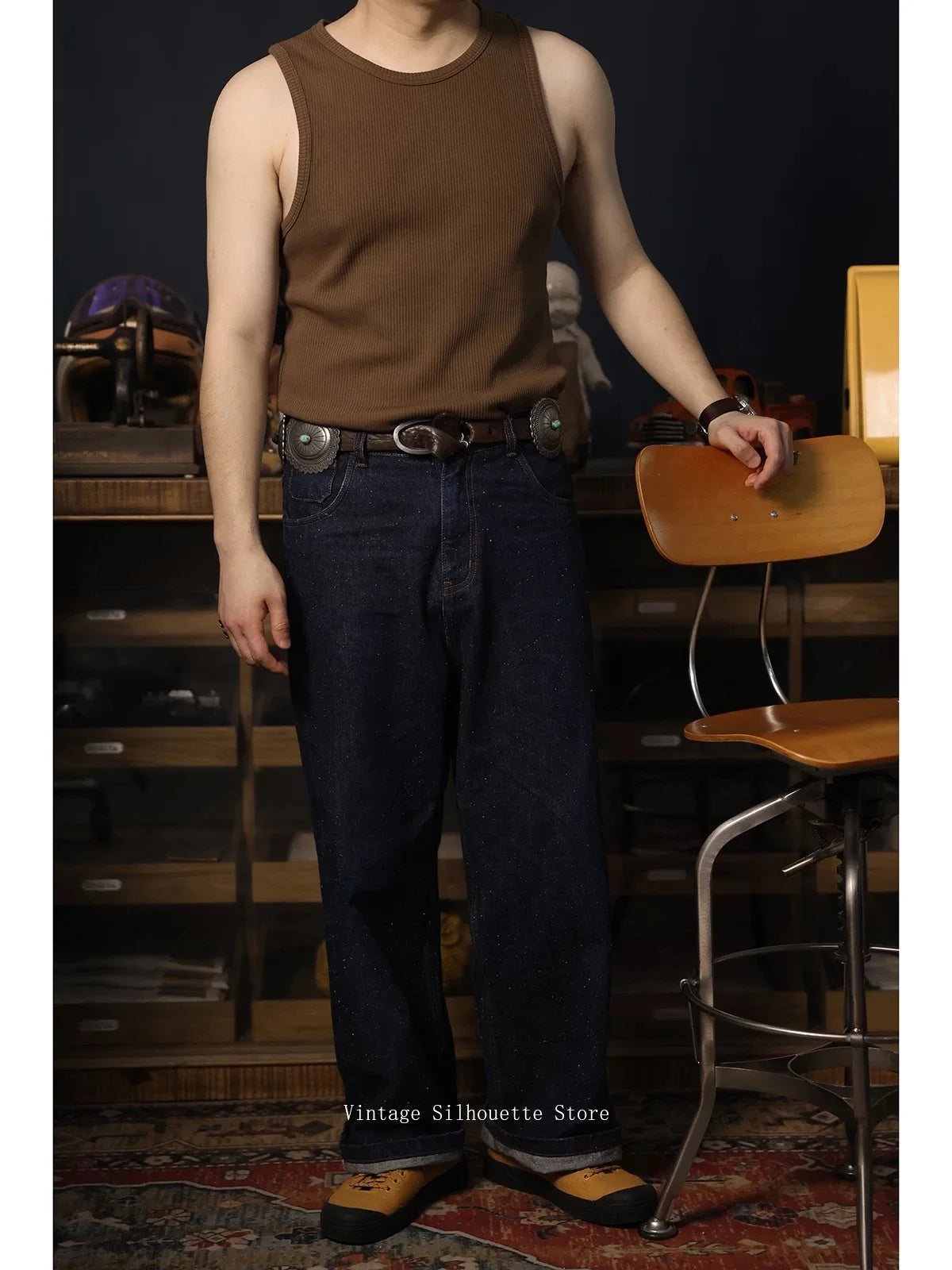 Ribbed Cotton Tank Top