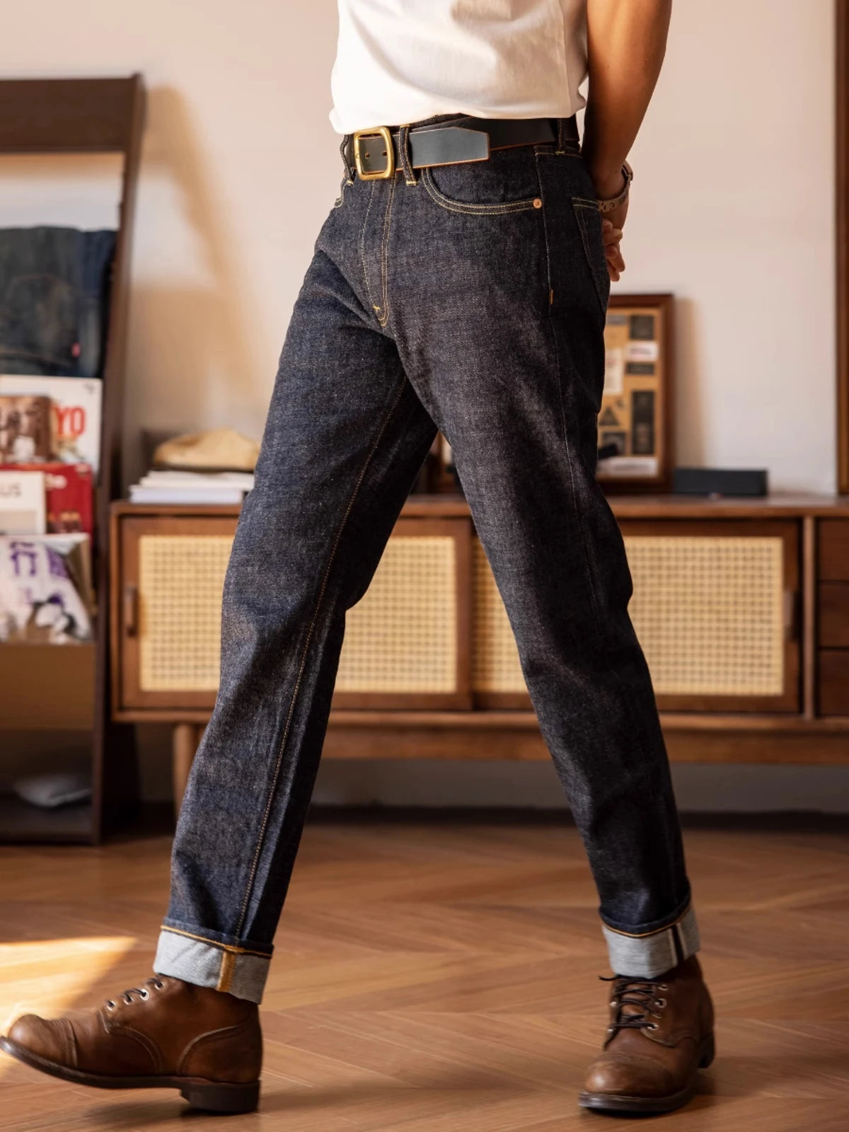 Tapered 14oz Selvedge Jeans