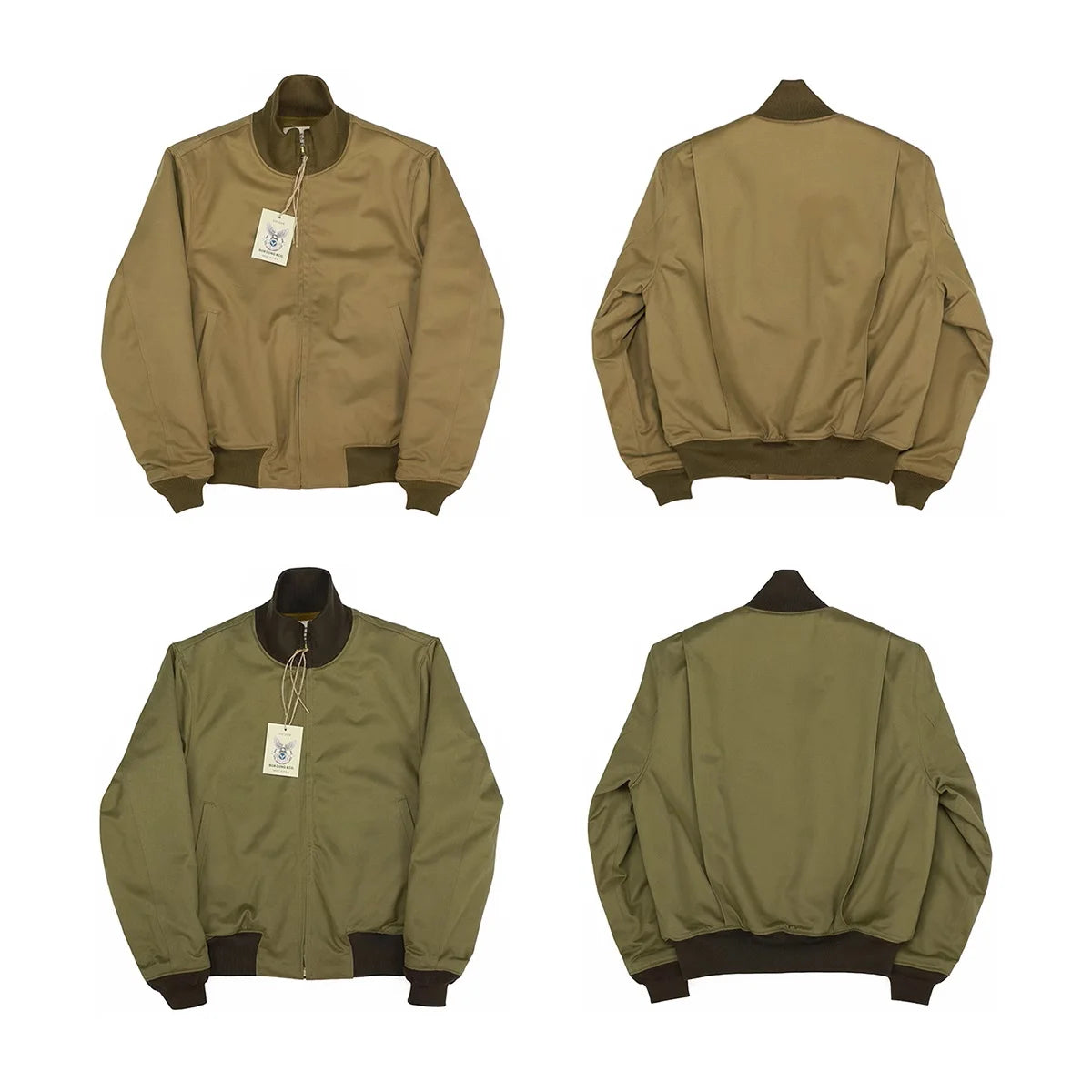 Plain Wool Lined Tanker Jacket