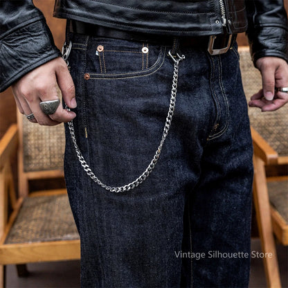 Lightweight Slim Straight Selvedge Jeans