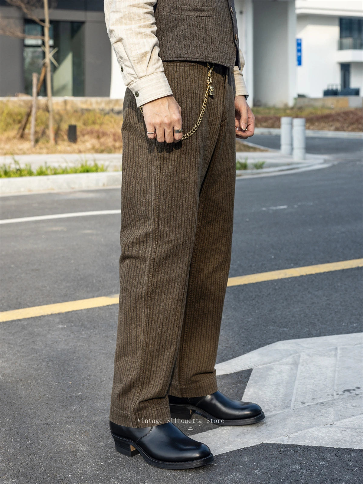 Salt And Pepper Work Pants