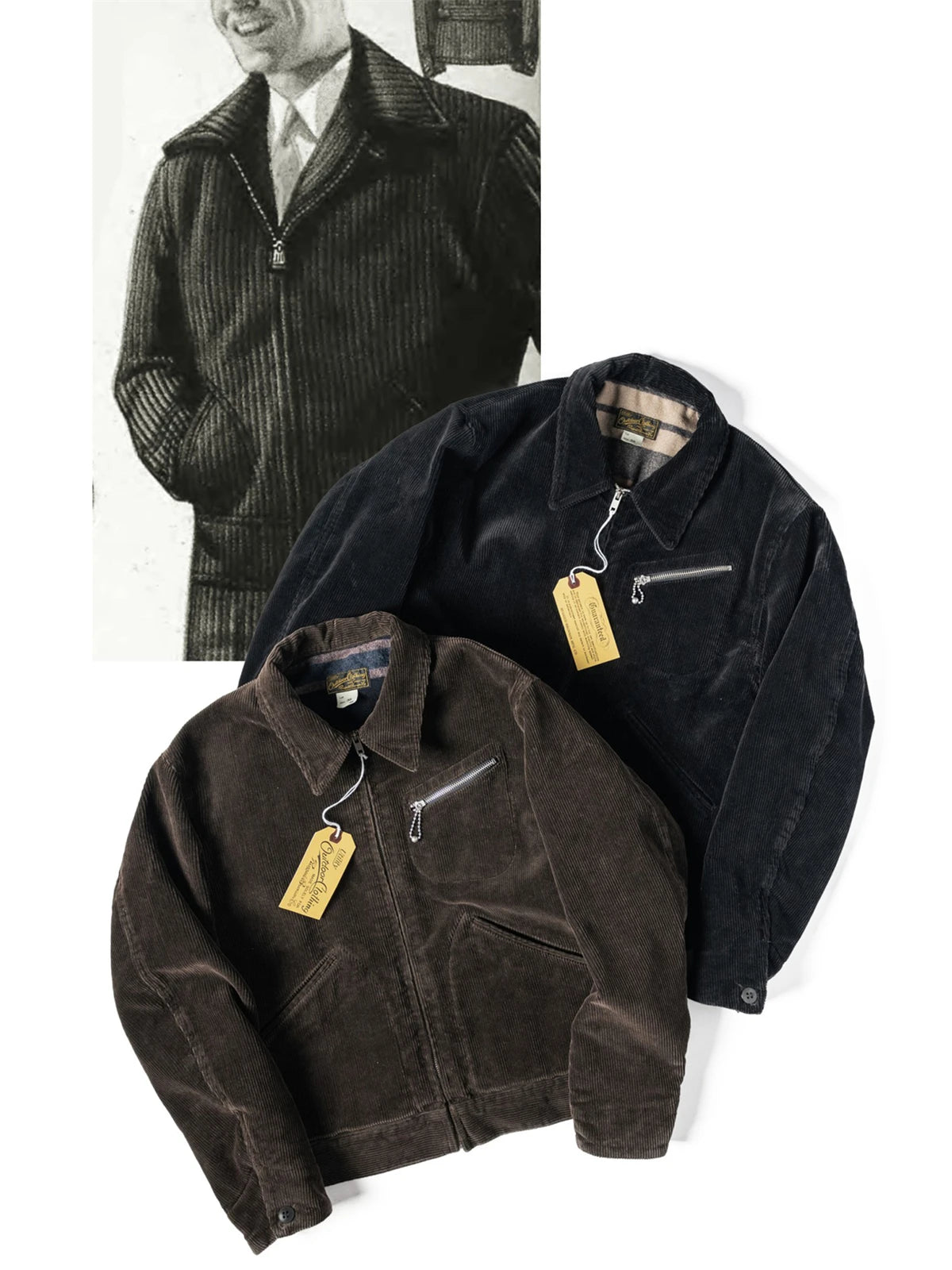 Blanket Lined Corduroy Jacket