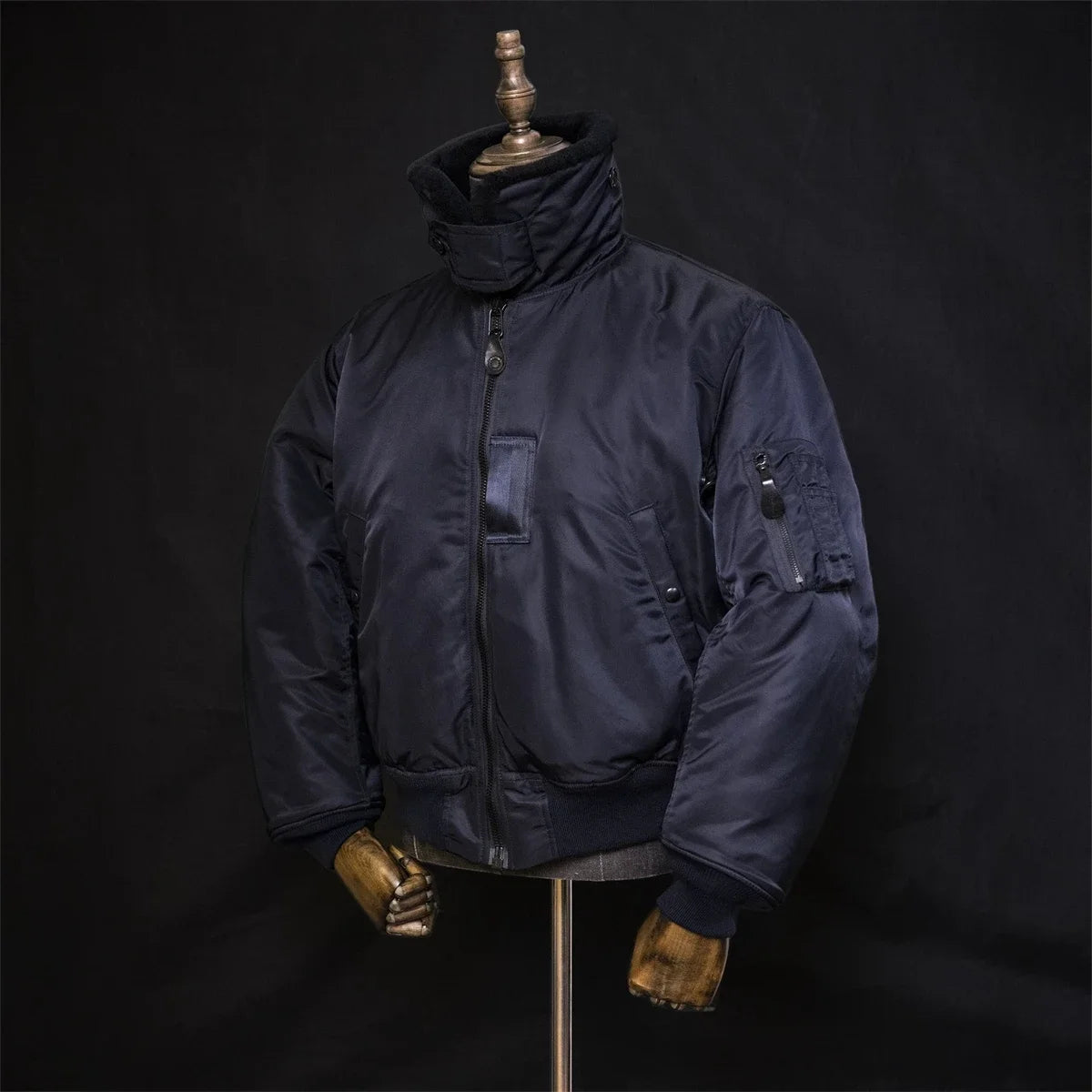 Fur Collar B-15C Flight Jacket