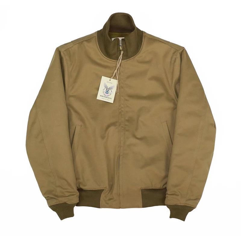 Plain Wool Lined Tanker Jacket