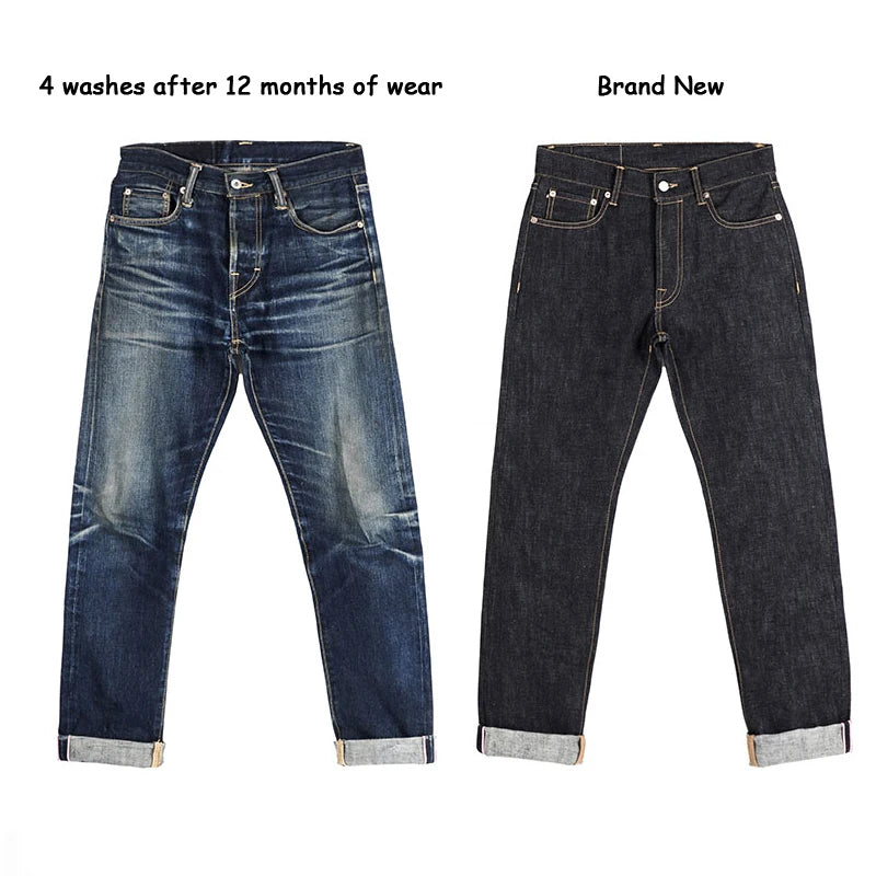 16oz Slim Straight Selvedge Jeans