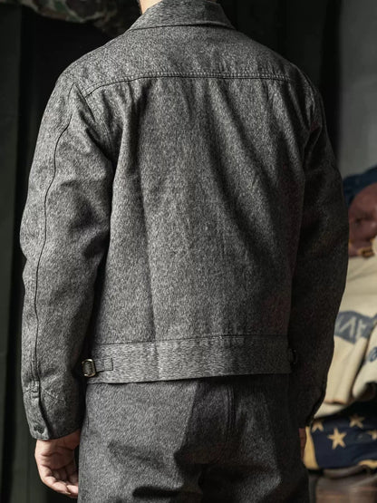 Salt Pepper Work Jacket