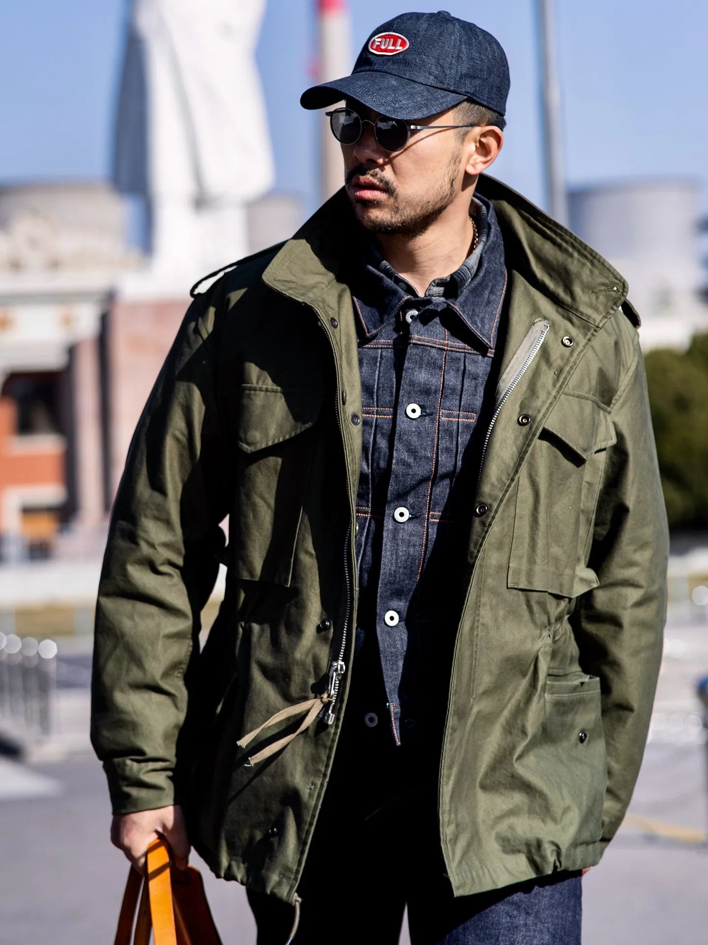 Cotton Sateen M-65 Jacket