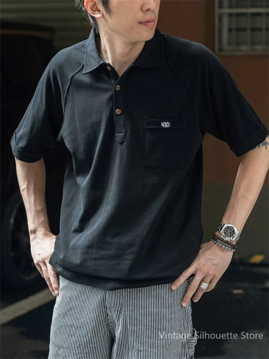 Raglan Pique Polo Shirt