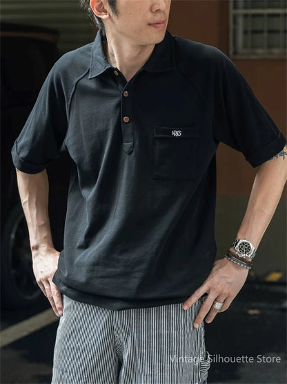 Raglan Pique Polo Shirt
