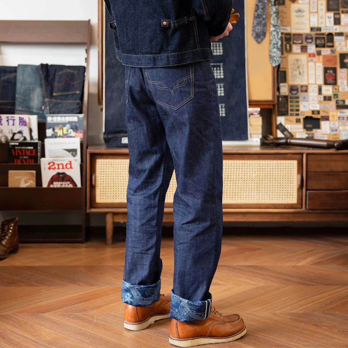 Natural Indigo Selvedge Jeans
