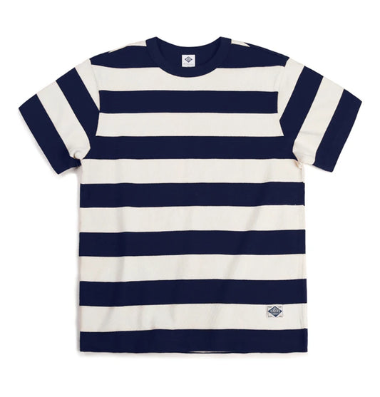 Heavyweight Stripe Border Tee