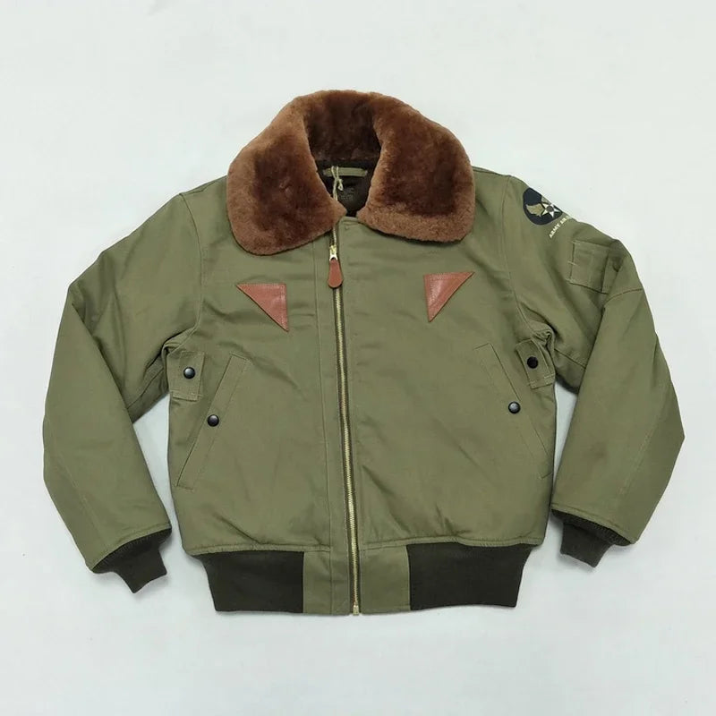 Wool Lined B-15A Flying Jacket