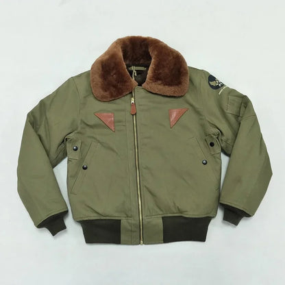 Wool Lined B-15A Flying Jacket