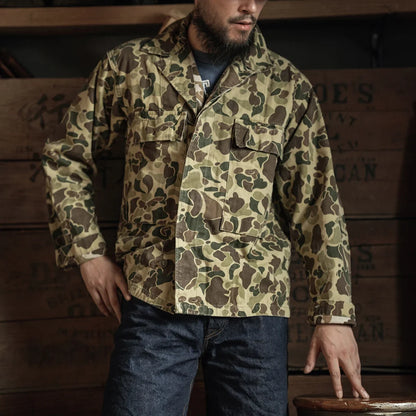 Duck Hunter Camo HBT Jacket
