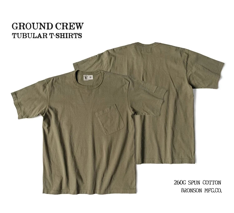 Tubular Pocket Crewneck Tee