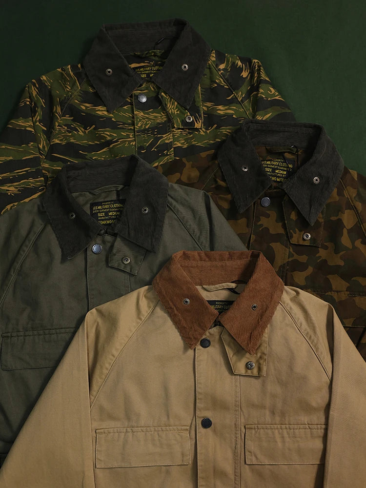 Corduroy Collar Hunting Jacket