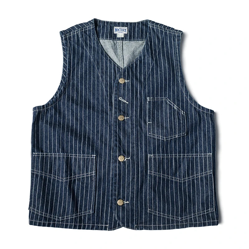 Wabash Three Pocket Work Vest