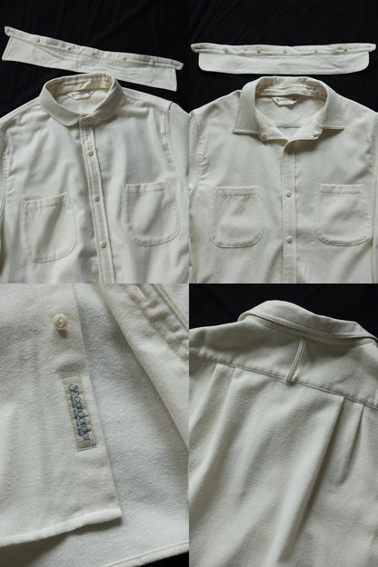 Detachable Collar Work Shirt