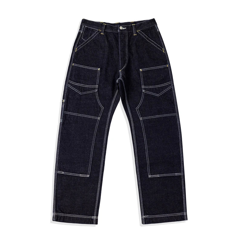 Double Knee Denim Work Pants