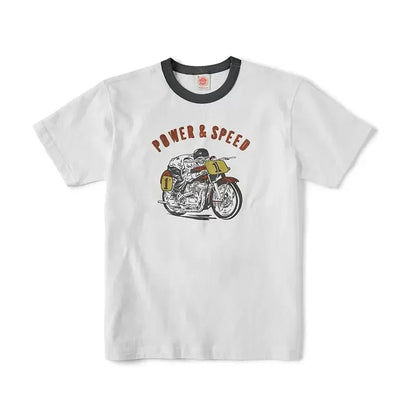 Retro Print Cotton Tee