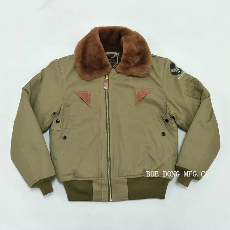 Wool Lined B-15A Flying Jacket